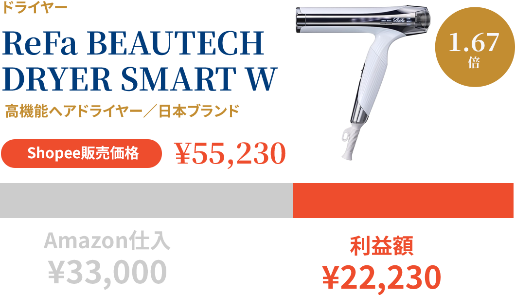 ReFa BEAUTECH DRYER SMART W